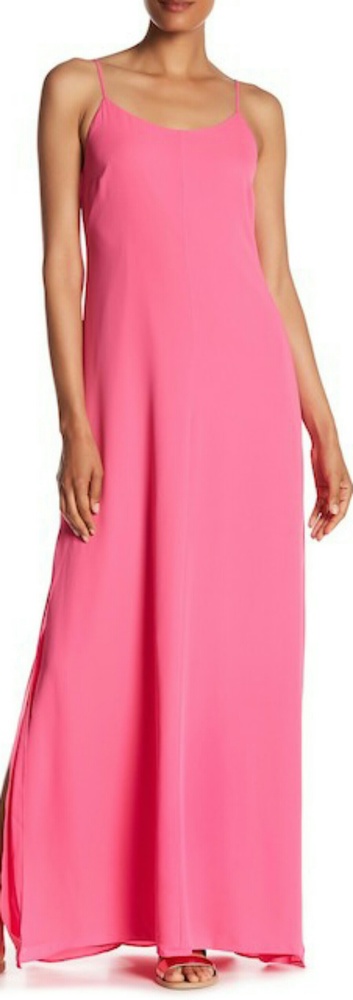 Rebecca Minkoff April Dress Pink Size 6 Maxi